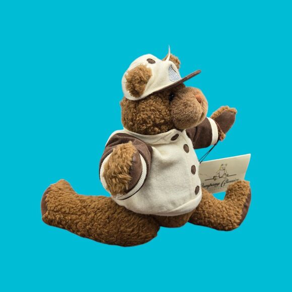 1995 Hershey's Teddy Bear Jointed Vintage 11" Plush with Tags by Douglas Company - Picture 3 of 14